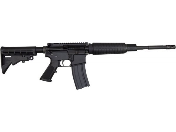 Anderson AM-15 Optics Ready Semi-Automatic Centerfire Rifle 5.56x45mm NATO 16″ Barrel Black and Black