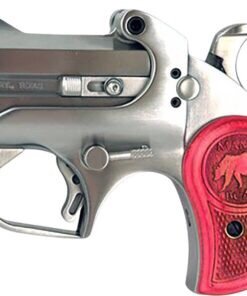 Bond Arms Mama Bear Break Open Pistol 357 Magnum 2.5″ Barrel 2-Round Stainless Pink