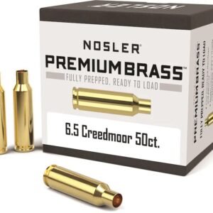 Nosler Custom Brass 6.5 Creedmoor Box of 50